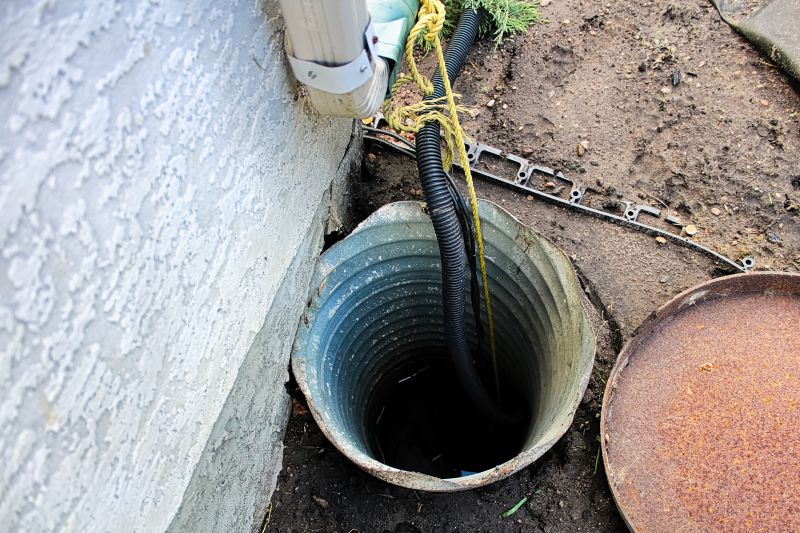 Sump Pump Installation detail